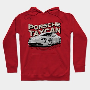 Porsche Taycan Luxury Car Hoodie